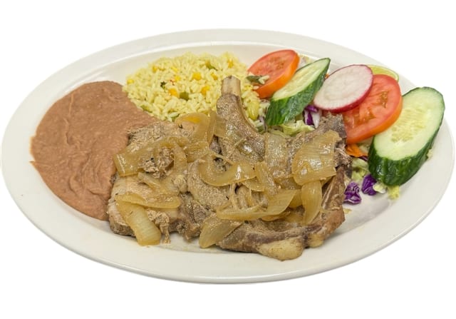 Chuleta Encebollada.