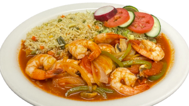 Camarones Rancheros.