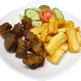 Yuca con Chicharron
