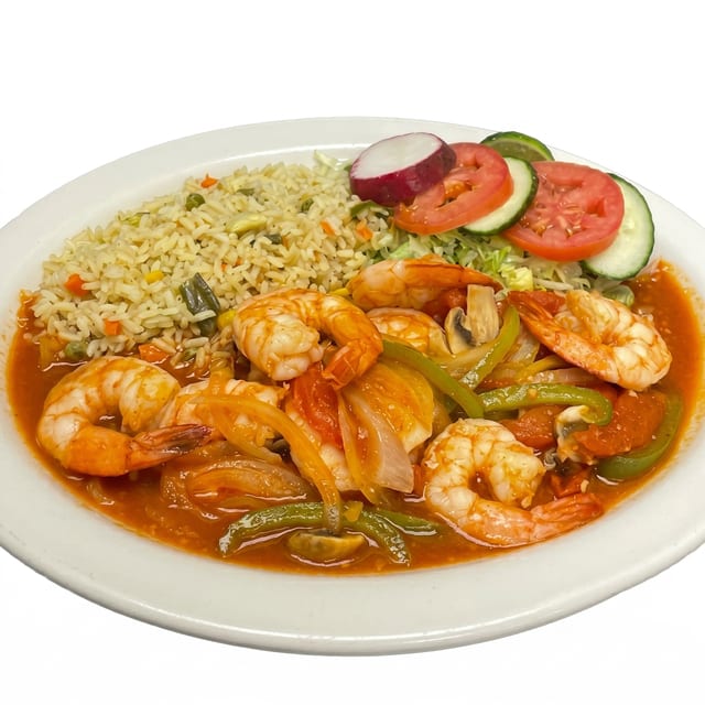 Camarones Rancheros.